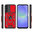 Heavy Duty Shockproof Case / Slide Camera Cover for Samsung Galaxy A36 - Red