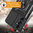 Heavy Duty Shockproof Case / Slide Camera Cover for Samsung Galaxy A56 - Black