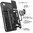Heavy Duty Shockproof Case / Slide Camera Cover for Samsung Galaxy A56 - Black