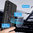 Heavy Duty Shockproof Case / Slide Camera Cover for Samsung Galaxy A56 - Black