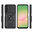 Heavy Duty Shockproof Case / Slide Camera Cover for Samsung Galaxy A56 - Black