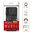 Heavy Duty Shockproof Case / Slide Camera Cover for Samsung Galaxy A56 - Black
