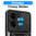 Heavy Duty Shockproof Case / Slide Camera Cover for Oppo Reno13 F - Black