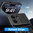 Heavy Duty Shockproof Case / Slide Camera Cover for Oppo Reno13 F - Black