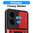 Heavy Duty Shockproof Case / Slide Camera Cover for Oppo Reno13 F - Red
