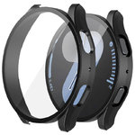 Anti-Scratch Hard Shell Case for Samsung Galaxy Watch7 44mm - Black (Frame)