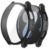 Anti-Scratch Hard Shell Case for Samsung Galaxy Watch7 44mm - Black (Frame)
