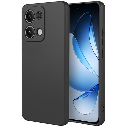 Flexi Stealth Liquid Silicone Case for Oppo Reno13 - Black (Matte)