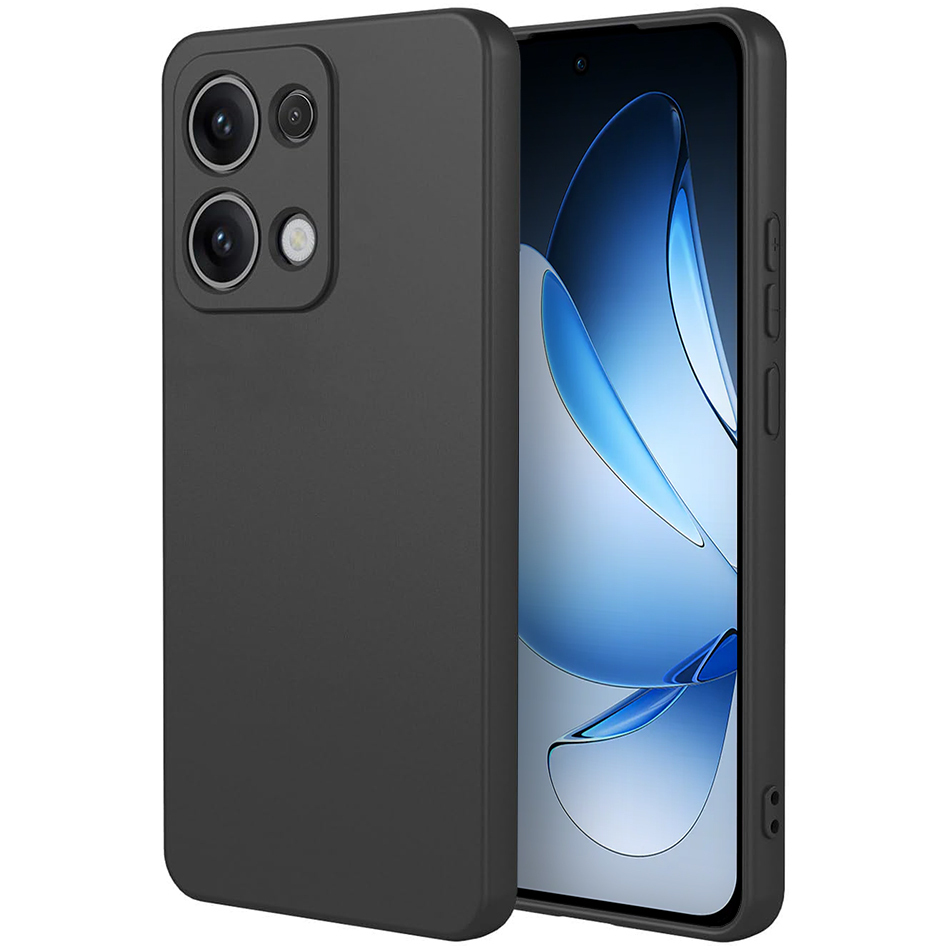 Flexi Stealth Liquid Silicone Case for Oppo Reno13 - Black (Matte)