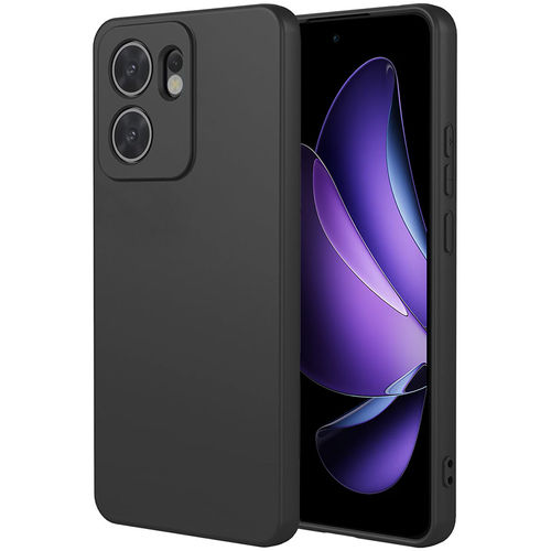 Flexi Stealth Liquid Silicone Case for Oppo Reno13 F - Black (Matte)