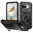 Heavy Duty Shockproof Case / Slide Camera Cover for Google Pixel 9a - Black