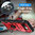 Heavy Duty Shockproof Case / Slide Camera Cover for Google Pixel 9a - Red