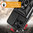 Heavy Duty Shockproof Case / Slide Camera Cover for Motorola Edge 50 - Black