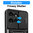 Heavy Duty Shockproof Case / Slide Camera Cover for Motorola Edge 50 - Black