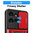 Heavy Duty Shockproof Case / Slide Camera Cover for Motorola Edge 50 - Red