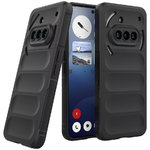 Flexi Grip Defender Shockproof Case for Nothing Phone (3a) - Black (Matte)