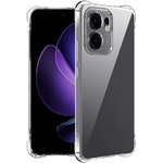 Flexi Gel Shockproof Case for Oppo Reno13 F - Clear (Gloss Grip)