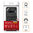 Heavy Duty Shockproof Case / Slide Camera Cover for Nothing Phone (3a) - Black