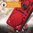 Heavy Duty Shockproof Case / Slide Camera Cover for Nothing Phone (3a) Pro - Red