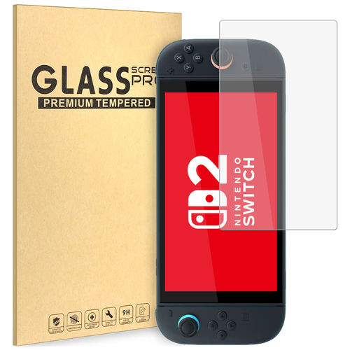 9H Tempered Glass Screen Protector for Nintendo Switch 2