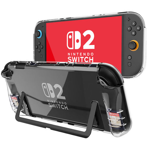 Flexi Slim Gel Case for Nintendo Switch 2 - Clear (Gloss Grip)