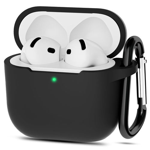 Flexi Silicone Protective Case for Apple AirPods 4 - Black (Matte)