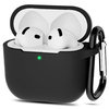 Flexi Silicone Protective Case for Apple AirPods 4 - Black (Matte)