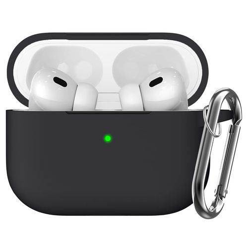 Flexi Silicone Protective Case for Apple AirPods Pro 2 - Black (Matte)