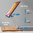 (Z-Fold) Adjustable Wooden / Foldable Desktop Stand for Tablet / Laptop - Honey Walnut