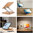(Z-Fold) Adjustable Wooden / Foldable Desktop Stand for Tablet / Laptop - Honey Walnut