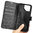 Leather Wallet Case & Card Holder Pouch for Asus ROG Phone 9 / 9 Pro - Black