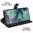 Leather Wallet Case & Card Holder Pouch for Motorola Moto G35 - Black