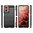 Flexi Slim Carbon Fibre Case for Motorola Moto G35 - Brushed Black