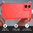Flexi Slim Carbon Fibre Case for Motorola Moto G35 - Brushed Red