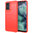 Flexi Slim Carbon Fibre Case for Motorola Moto G35 - Brushed Red