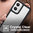 Hybrid Acrylic Tough Shockproof Case for Motorola Moto G35 - Black (Frame)