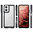 Hybrid Acrylic Tough Shockproof Case for Motorola Moto G35 - Black (Frame)