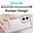 Hybrid Acrylic Tough Shockproof Case for Motorola Moto G35 - Clear (Frame)