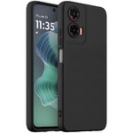 Flexi Stealth Liquid Silicone Case for Motorola Moto G35 - Black (Matte)