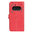 Leather Wallet Case & Card Holder Pouch for Nothing Phone (3a) - Red