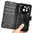 Leather Wallet Case & Card Holder Pouch for Nothing Phone (3a) Pro - Black
