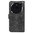 Leather Wallet Case & Card Holder Pouch for Nothing Phone (3a) Pro - Black