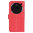 Leather Wallet Case & Card Holder Pouch for Nothing Phone (3a) Pro - Red