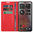 Leather Wallet Case & Card Holder Pouch for Nothing Phone (3a) Pro - Red