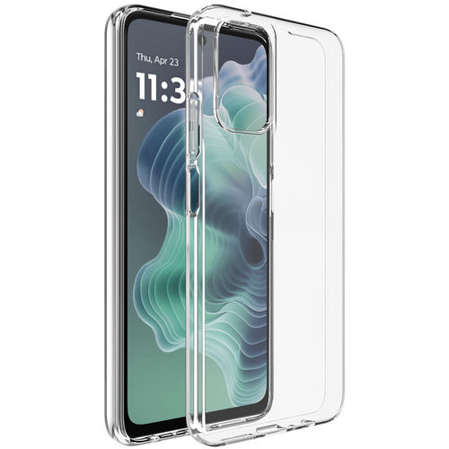 Flexi Slim Gel Case for Motorola Moto G35 - Clear (Gloss Grip)