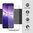 Full Coverage Tempered Glass Screen Protector for Oppo A5 Pro 5G - Black