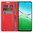 Leather Wallet Case & Card Holder Pouch for Oppo A5 Pro 5G - Red