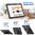 360 Hand Holder / Shoulder Strap / Shockproof Case for Samsung Galaxy Tab S10 FE+