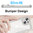 Hybrid Acrylic Tough Shockproof Case for Apple iPhone 13 - Clear (Frame)