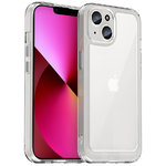Hybrid Acrylic Tough Shockproof Case for Apple iPhone 13 - Clear (Frame)